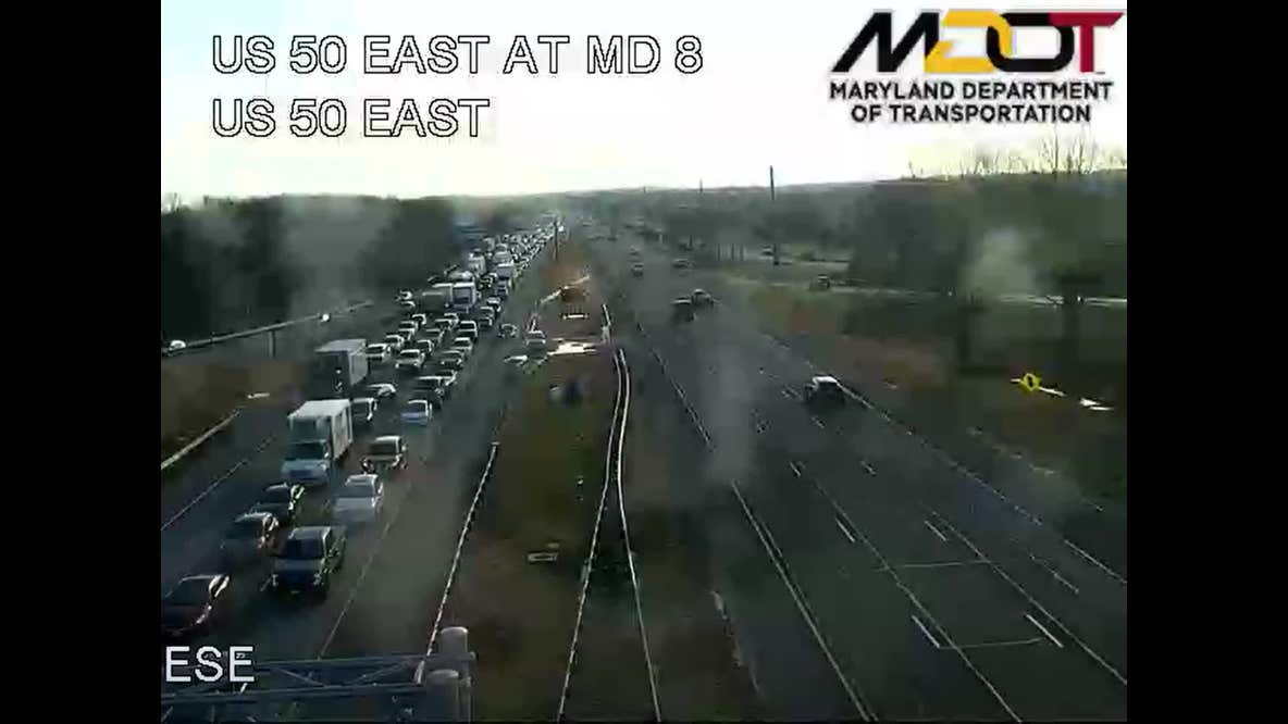 US-50 Bay Bridge multi-vehicle crash shuts down all lanes